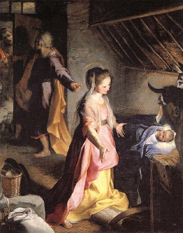 The Nativity, Federico Barocci